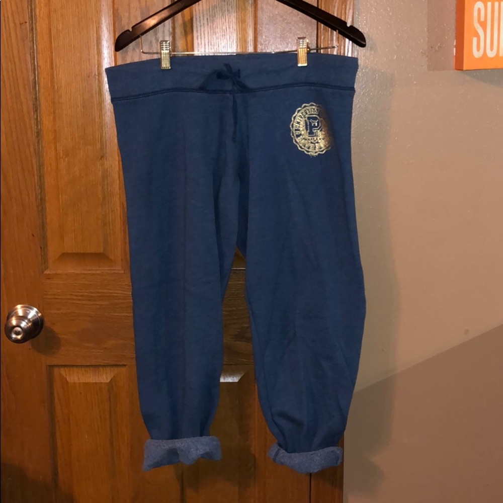 Cropped PINK sweatpants